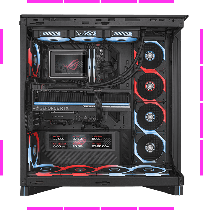 ASUS ROG Cronox EATX Full Tower Panoramic Case