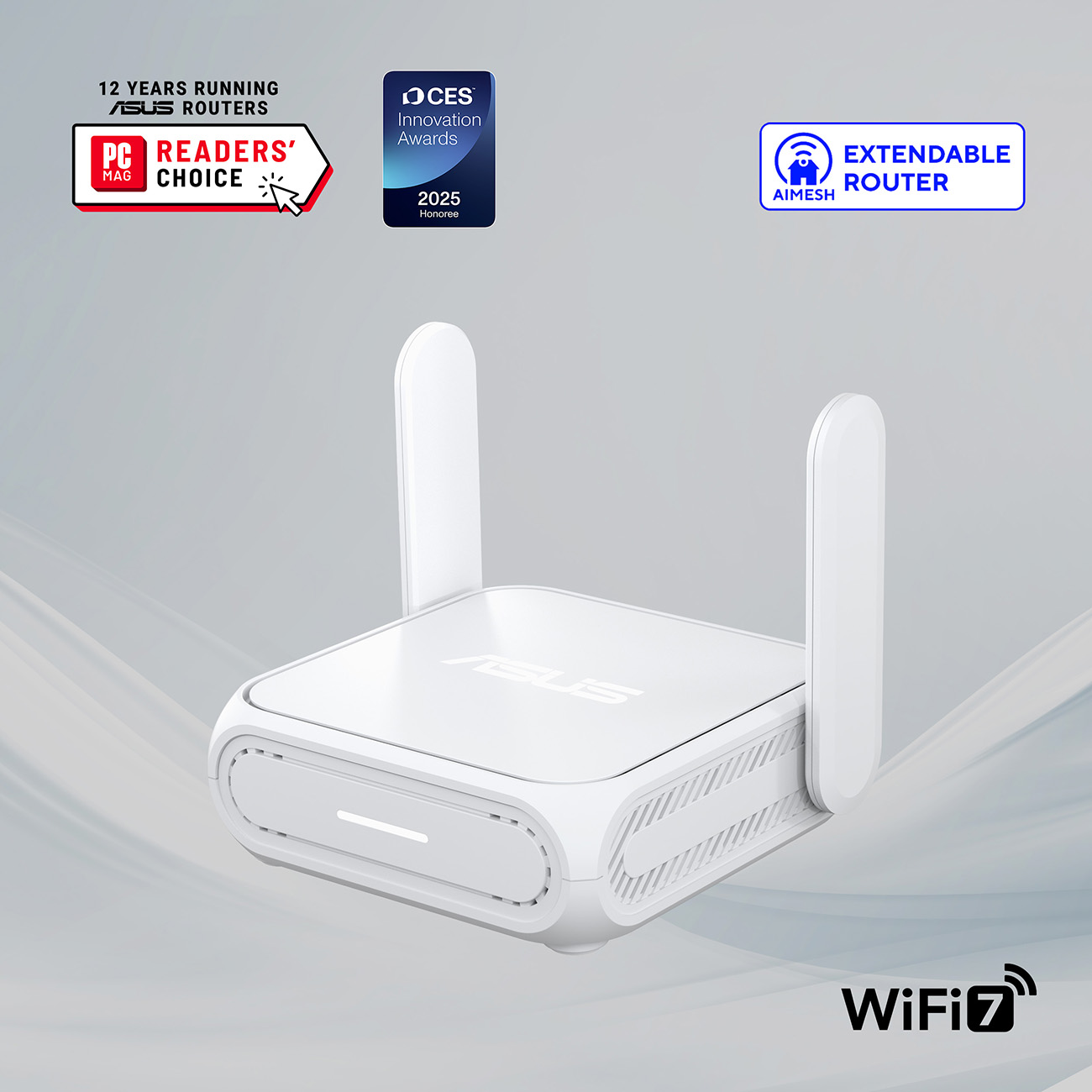 ASUS RT-BE58 Go Dual-band WiFi 7 Portable Travel Router