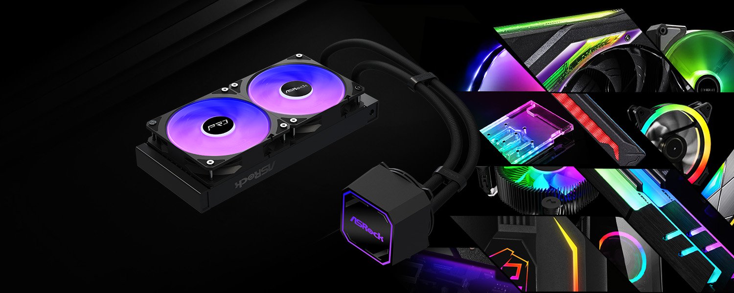 ASRock Pro 240 ARGB AIO Liquid Cooler