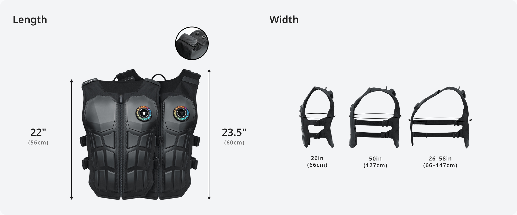 TactSuit Pro_Size
