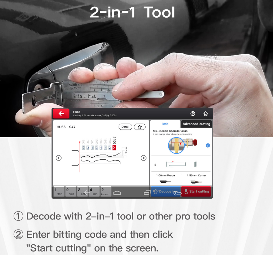 Fast and effective solutions are provided, to make you an expert in all key lost.