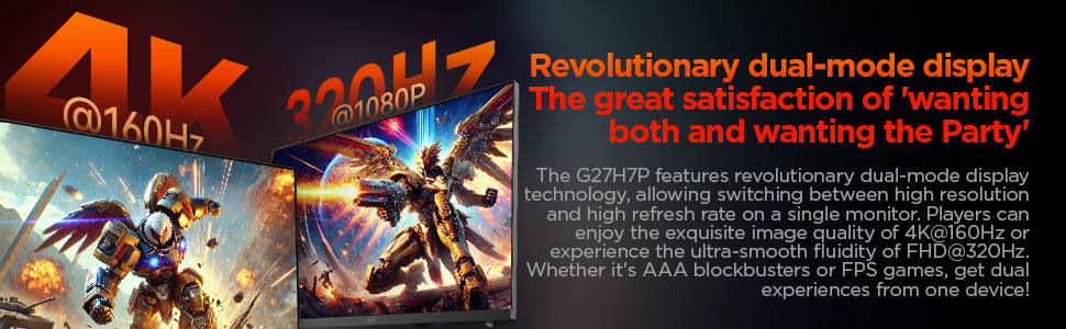 HKC G27H7P Gaming Computer Monitor
