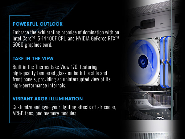 Thermaltake NE i1460S-V170S Gaming Desktop PC