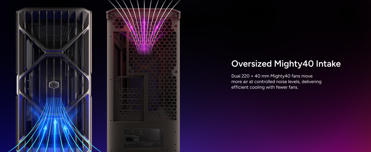 Cooler Master HAF II 500 ATX PC Case