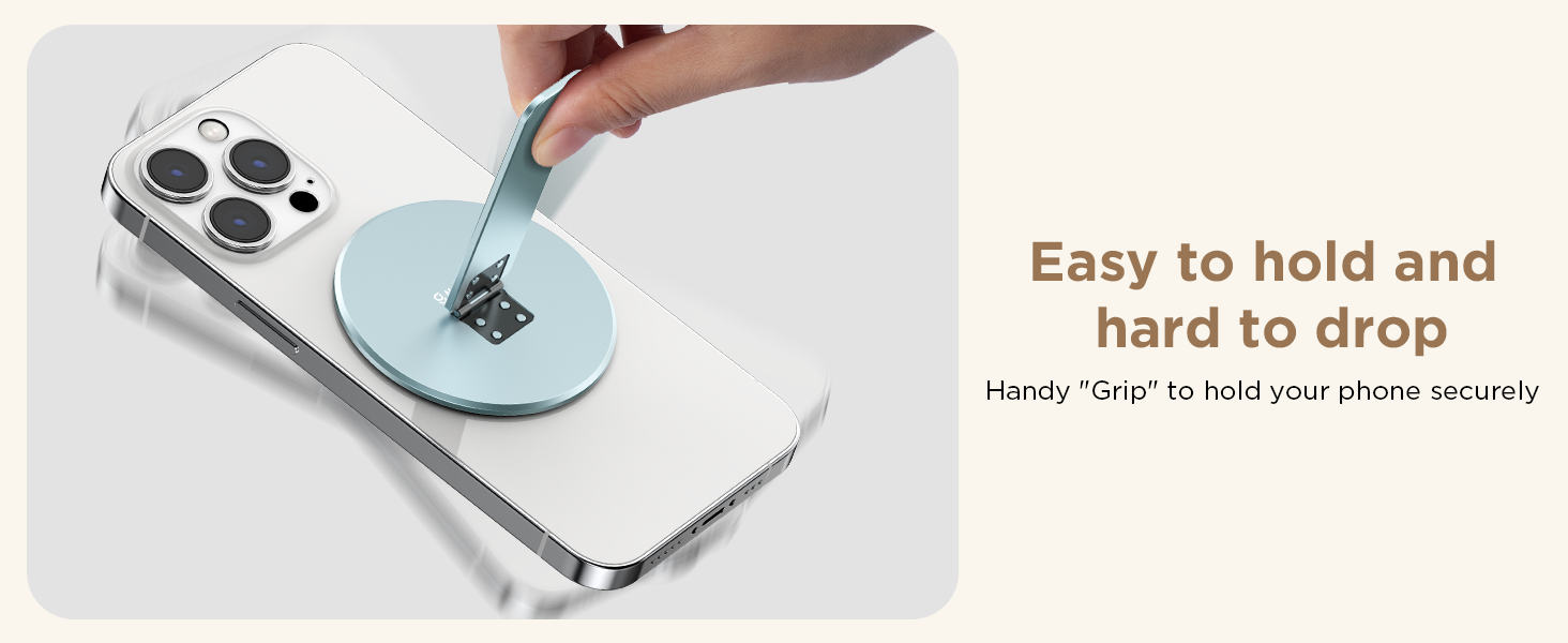Easy to hold and hard to drop