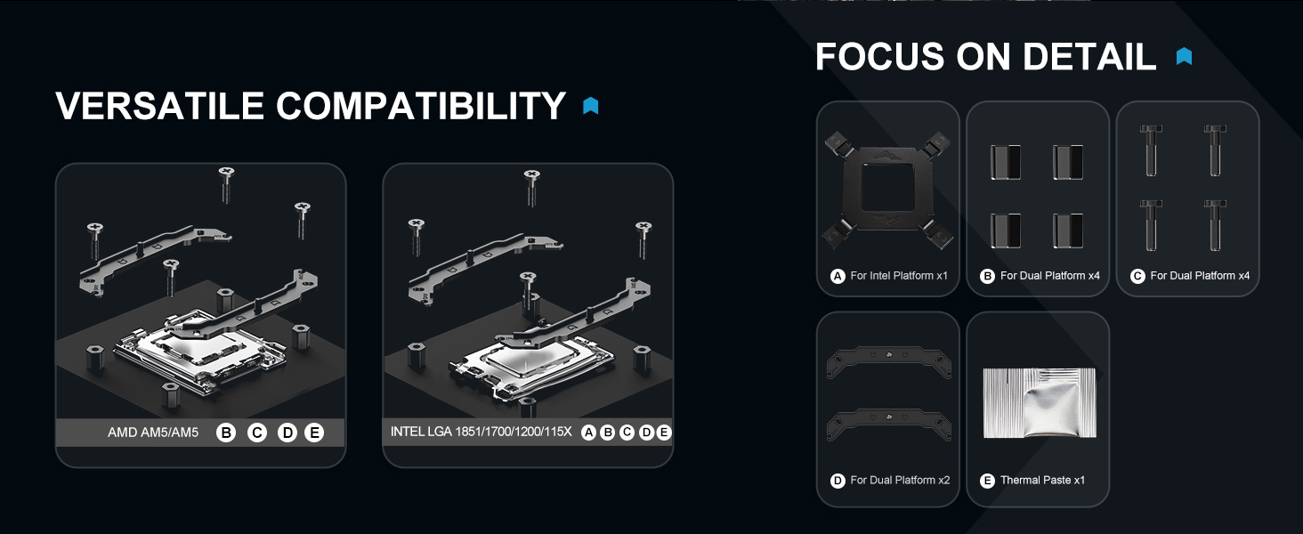 SAMA X30L Single-Tower CPU Air Cooler