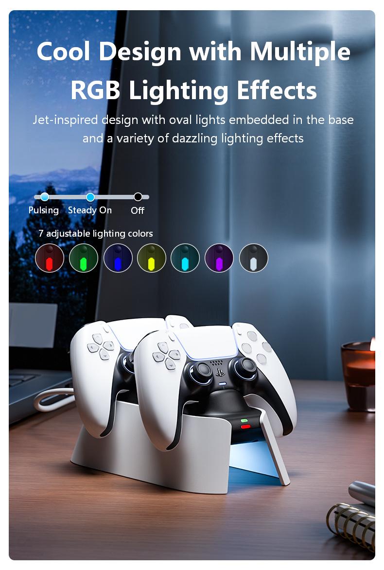 Stylish Design with Multiple RGB Lighting Effects