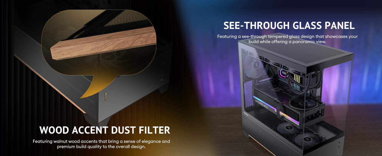 Antec C6 Wood Mid-Tower Case