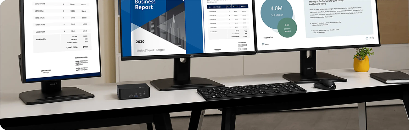 MSI Cubi NUC AI+ 3MG mini PC Barebone