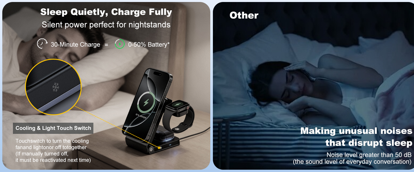 25W Fast Wireless Charging Station