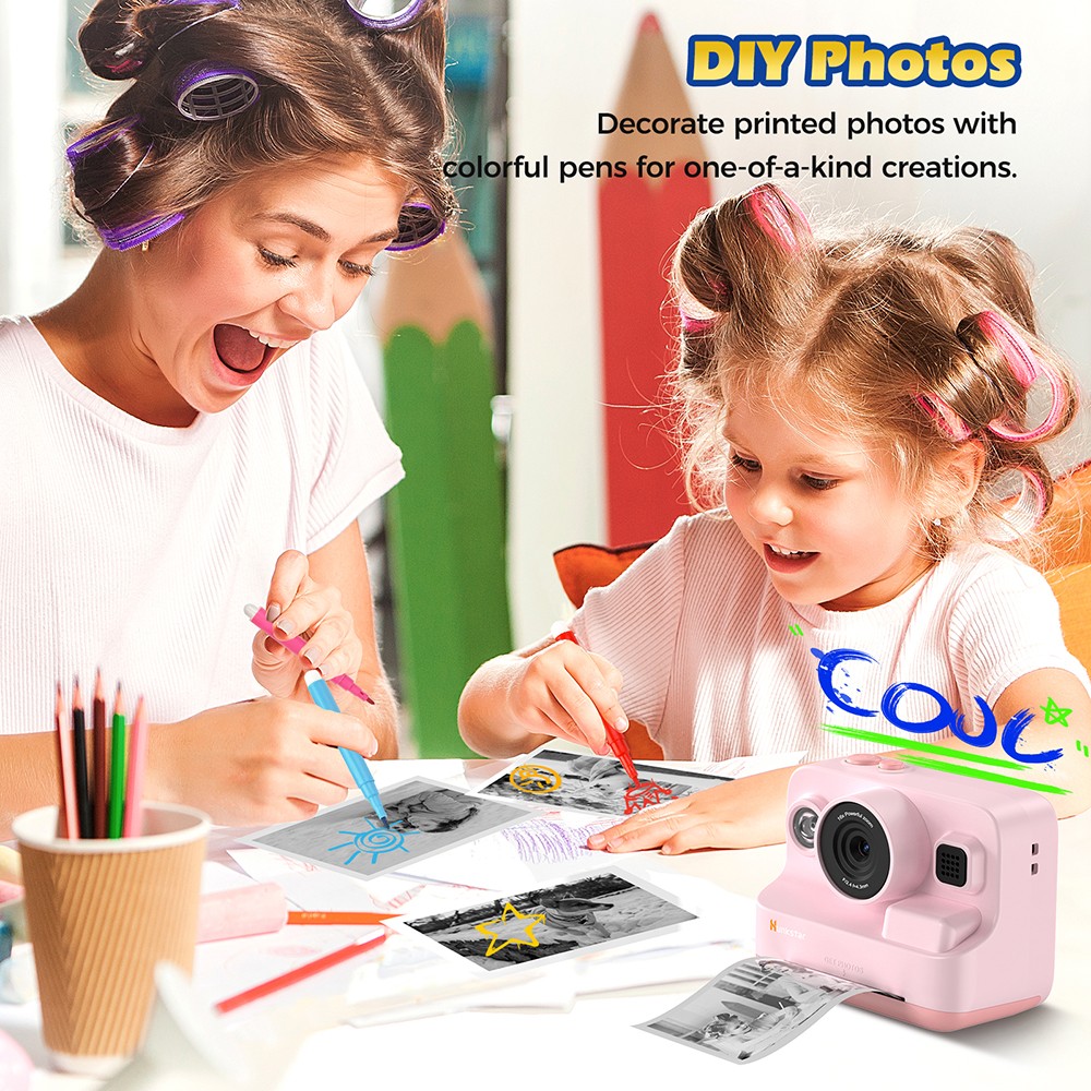 Instant Print Camera for Kids