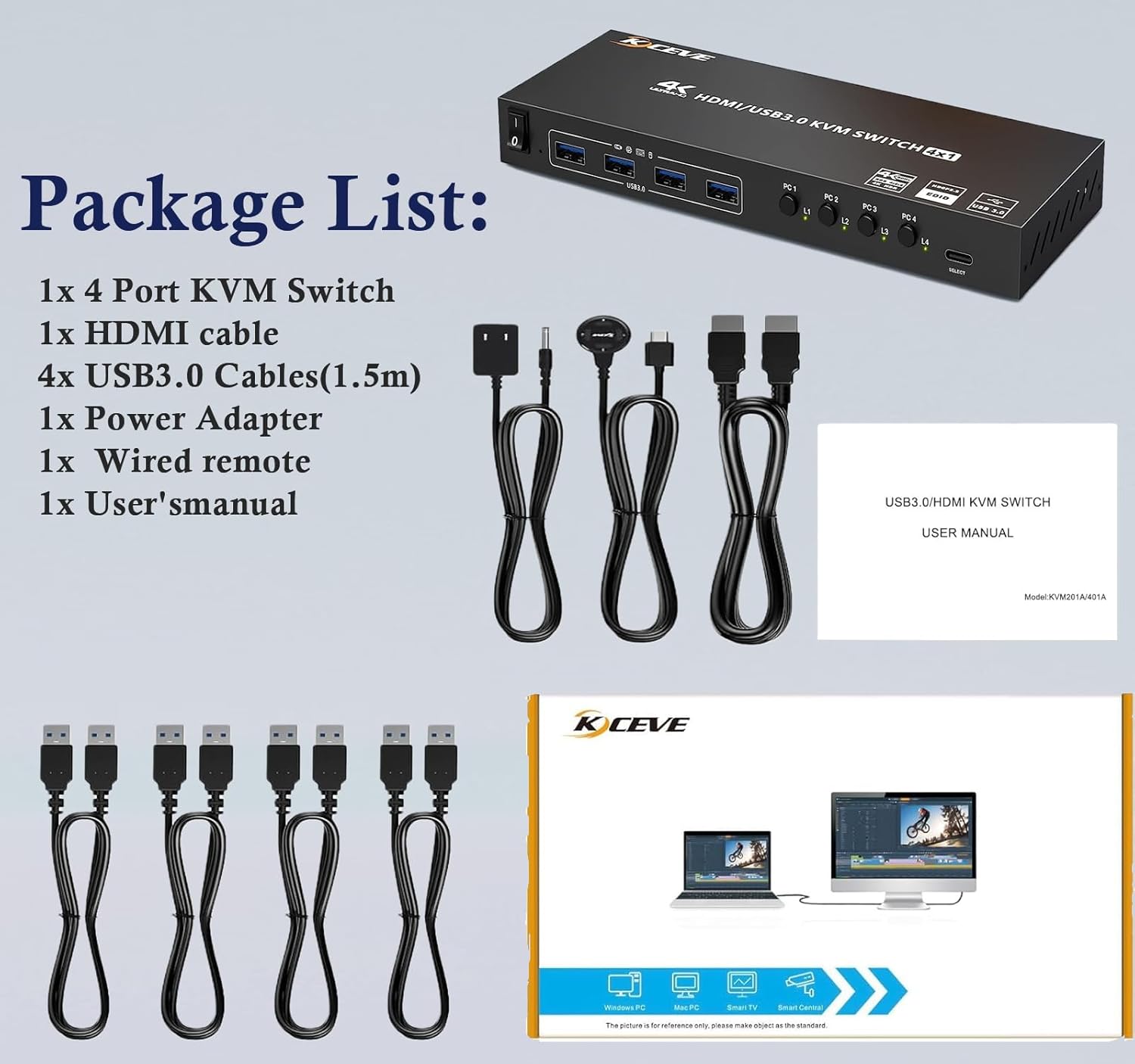 4 port usb 3.0 switch