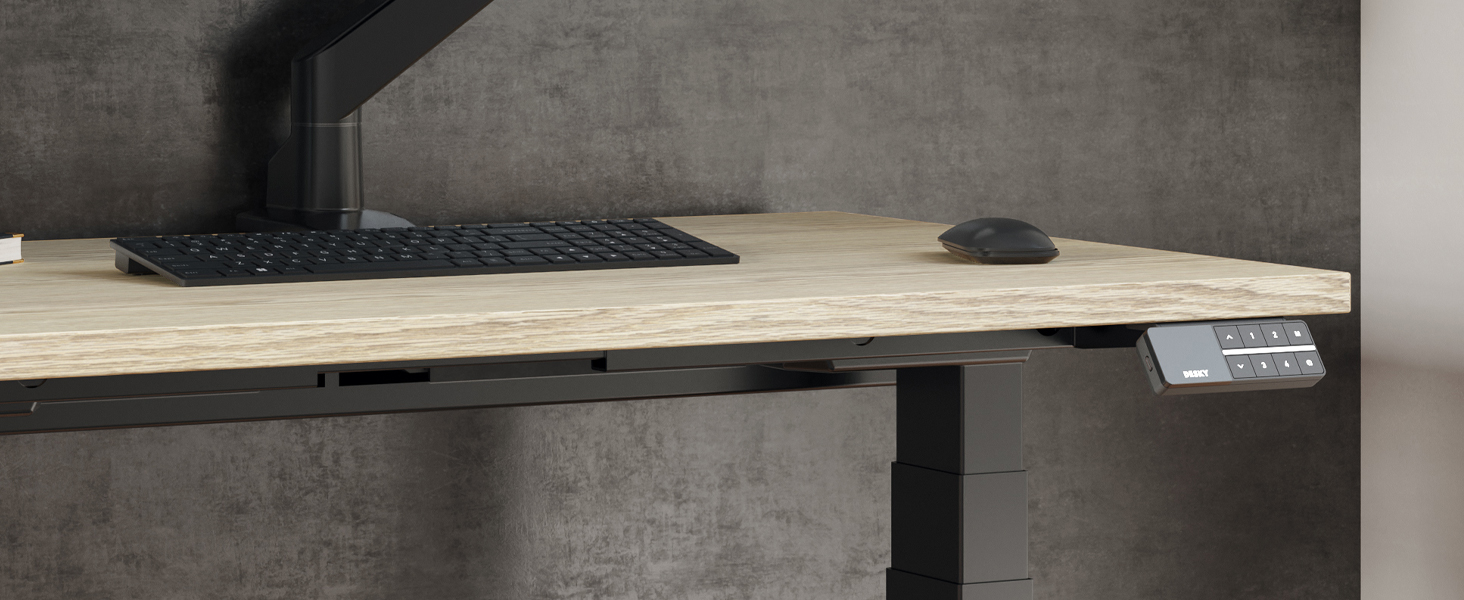 mini standing desk, small sit stand desk, compact desk, height adjustable desk, ergonomic desk