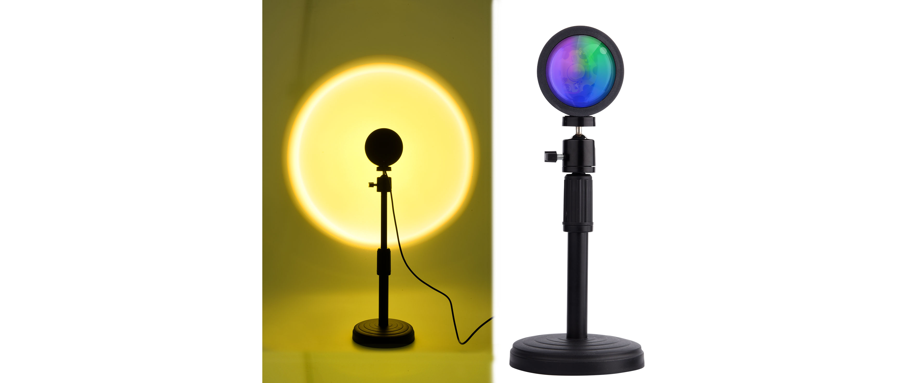 sunset lamp projection effect display