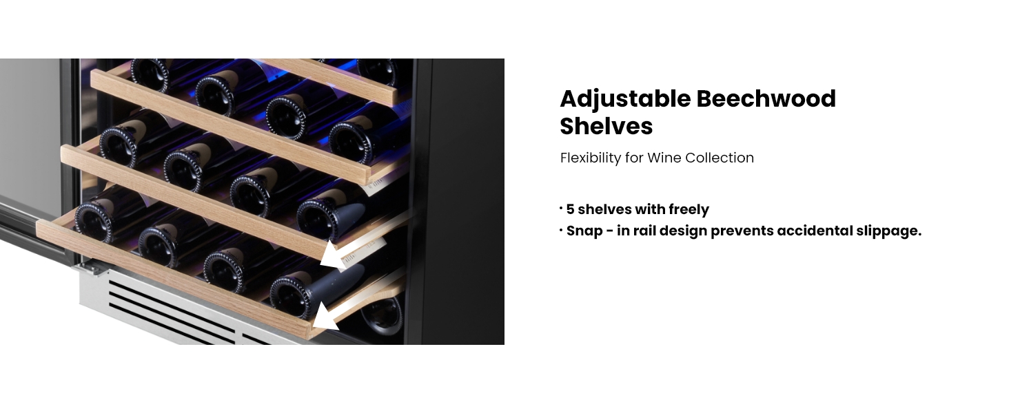adjustable shelves