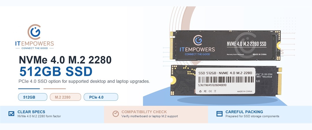 NVMe 4.0 M.2 2280 512GB SSD