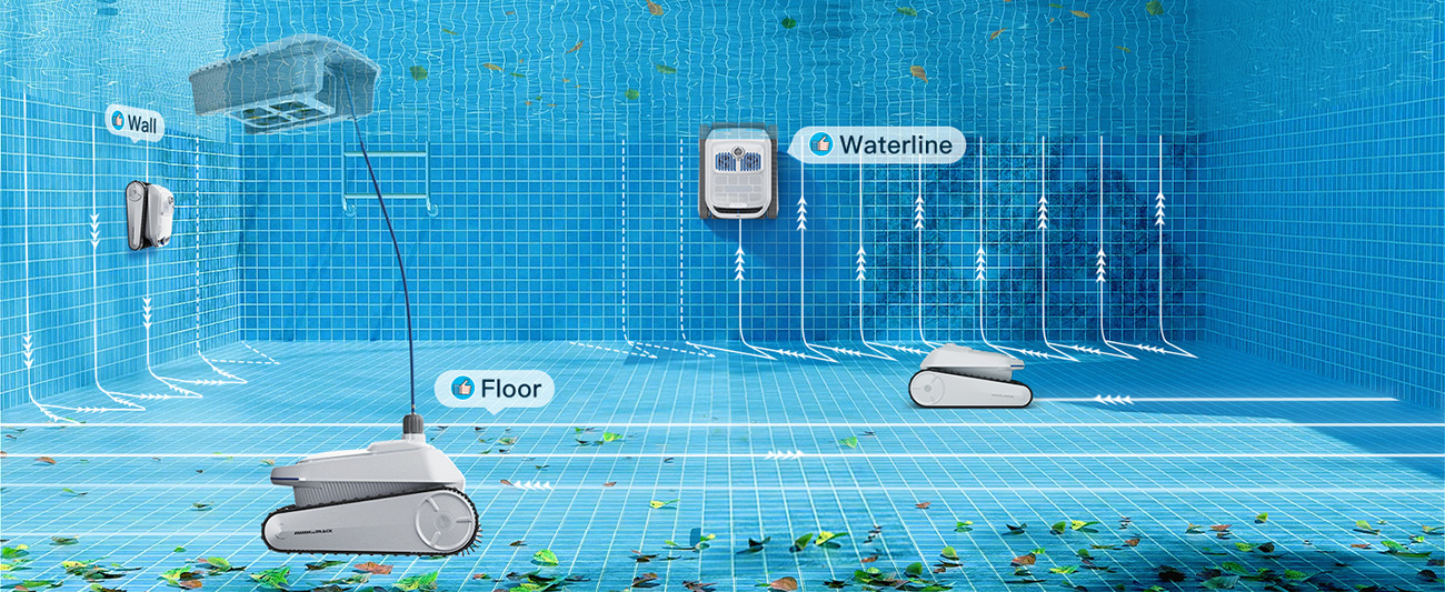 AIRROBO CP400 All-In-1 Pool Cleaner + Surface Skimmer