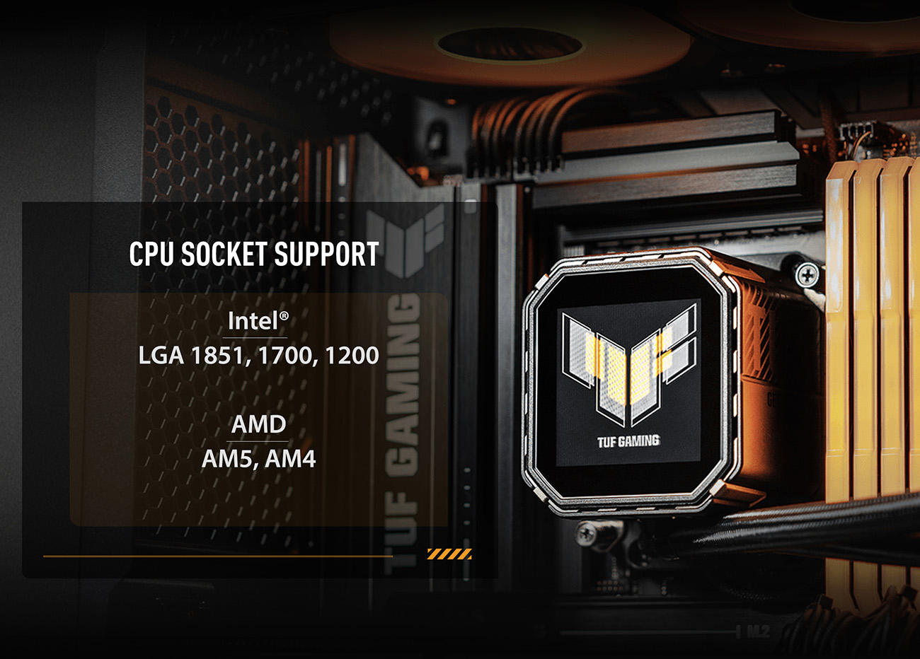 ASUS TUF Gaming LC III 360 ARGB LCD all-in-one liquid CPU cooler