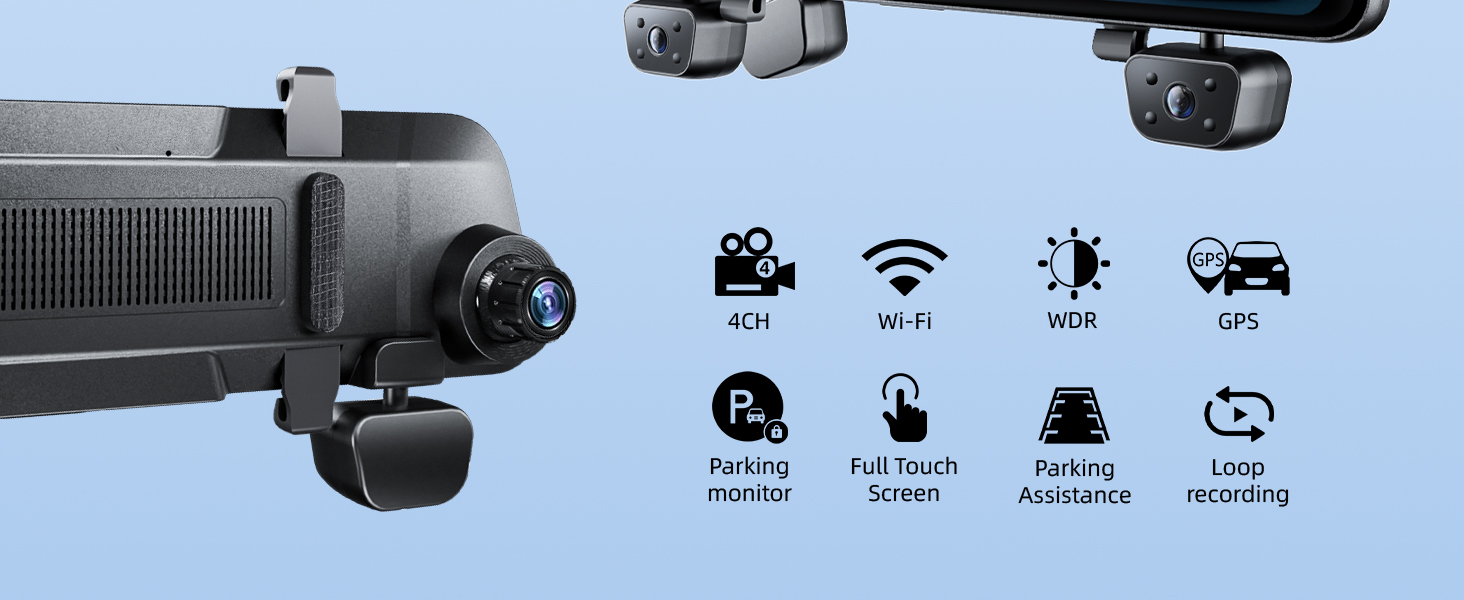 online mirror dashcam