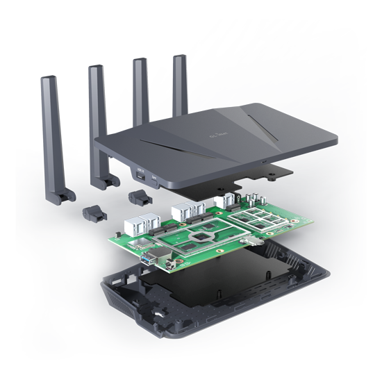 GL.iNet GL-AX1800 Flint Wi-Fi 6 Home Secure Router