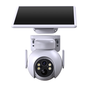 inLifeCam 3.0MP Tuya Smart APP Outdoor Pan Tilt PTZ Battery Solar Panels Full Color Night IP Camera