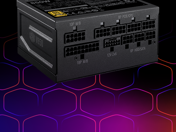 Cooler Master V850 SFX Gold Full Modular Power Supply Black