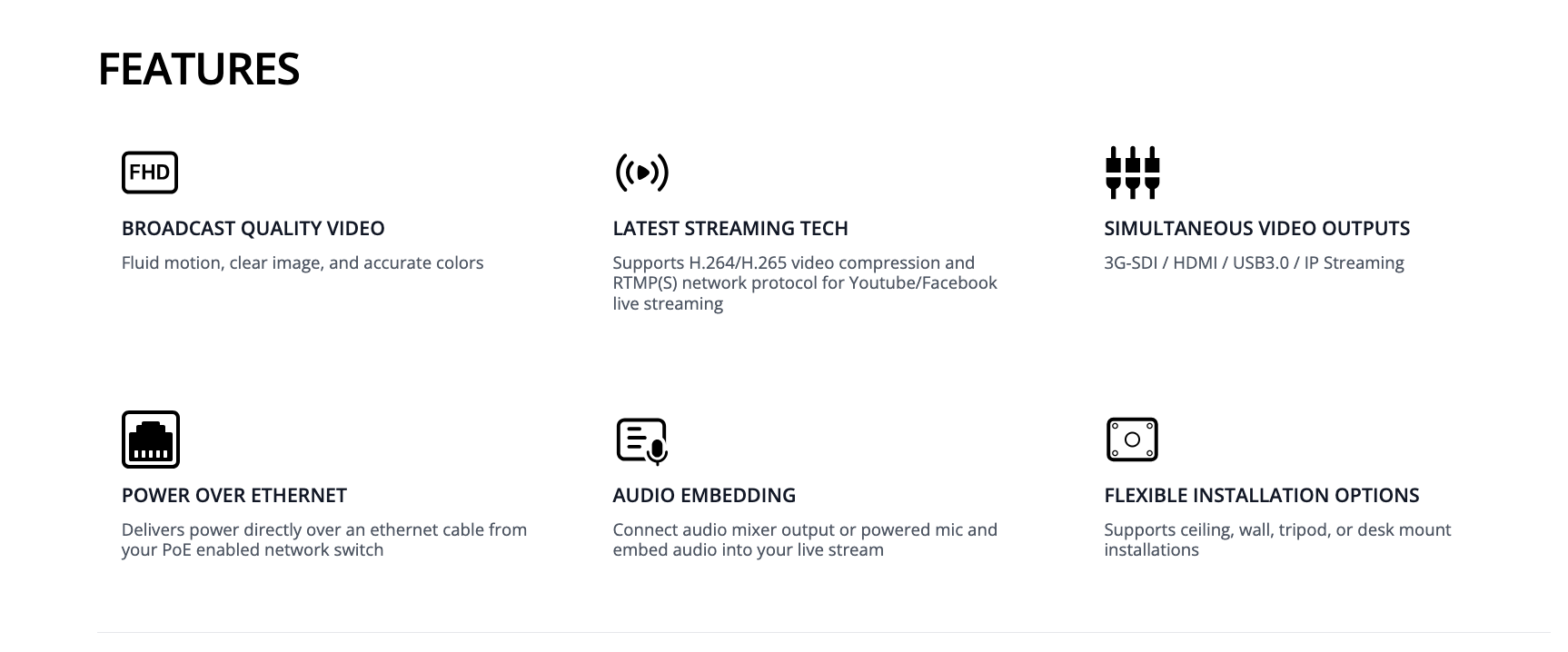 features