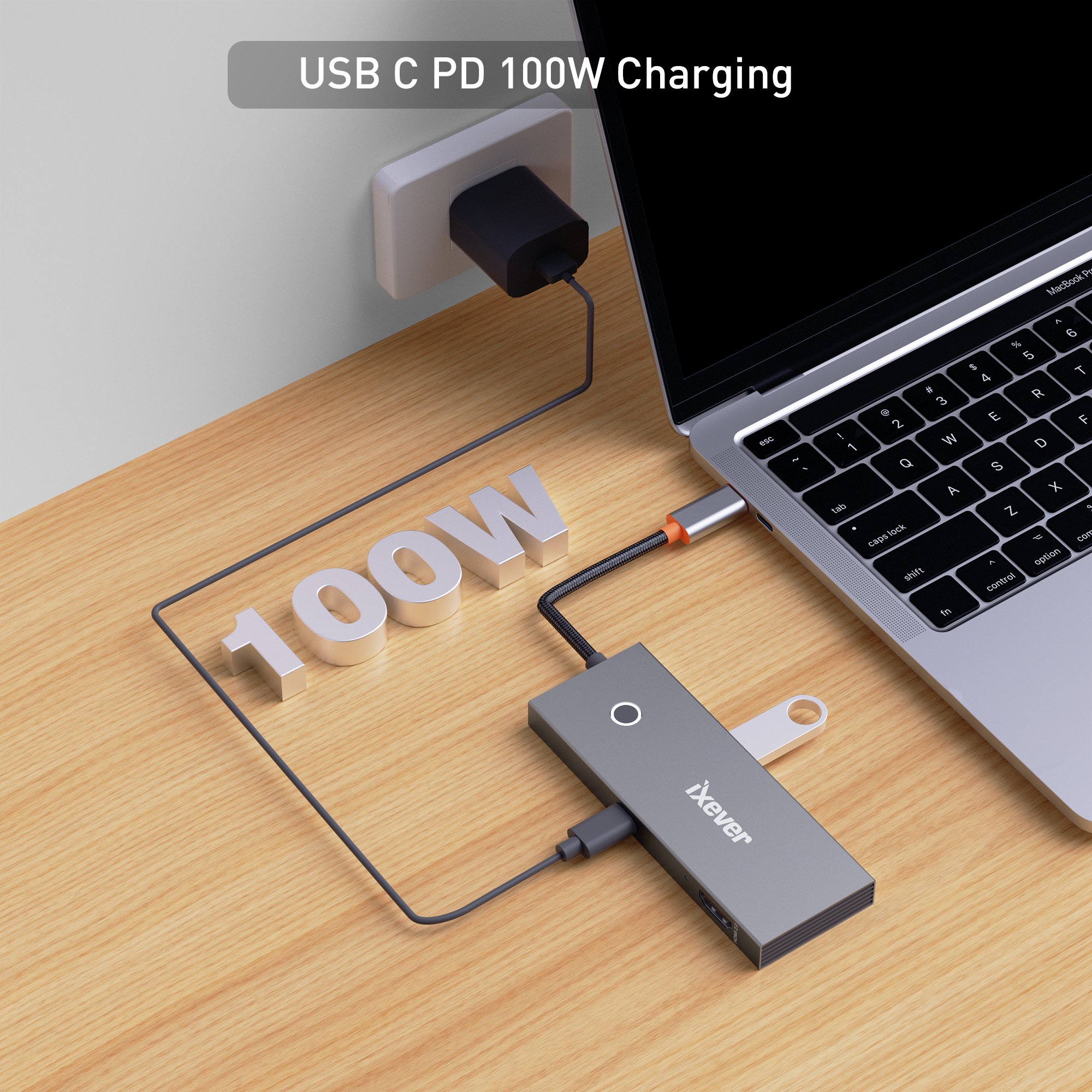 usb c docking with PD 100W Fast Charging