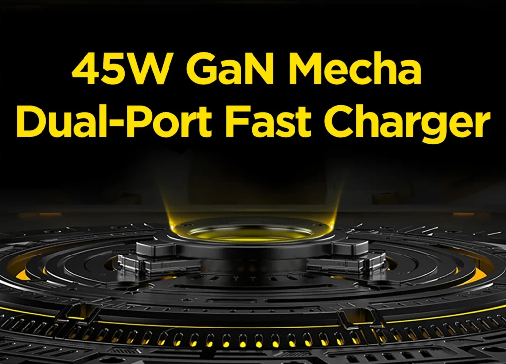 PISEN Mecha 45W 2-Port Fast Charger (US)
