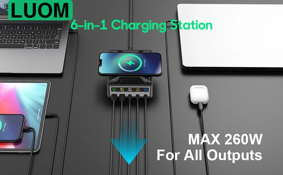 LUOM 260W Charging Station