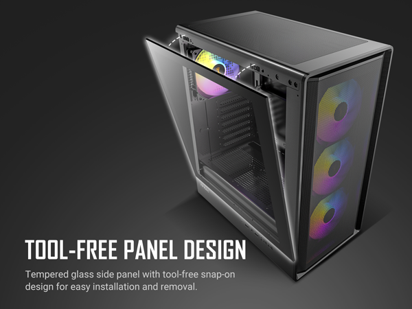 Antec P6 Neo ARGB Mid-Tower ATX PC Case