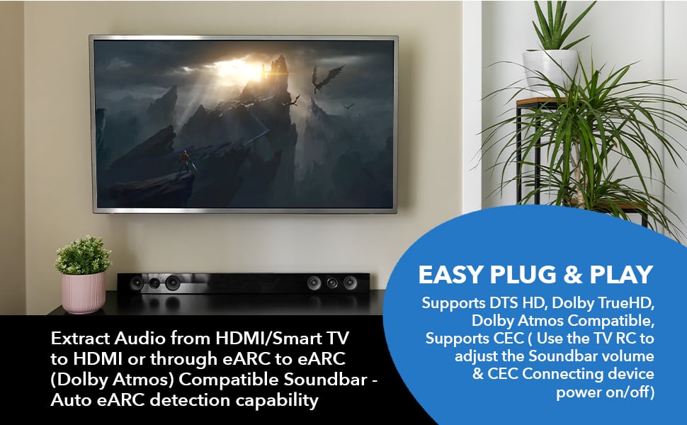 hdmi audio extractor 4k