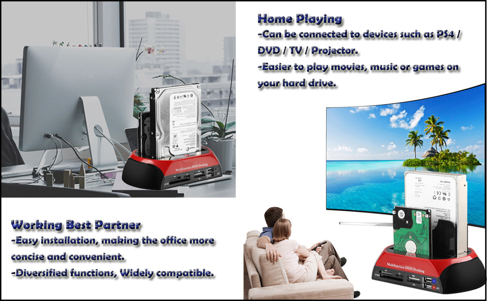 hard drive docking station