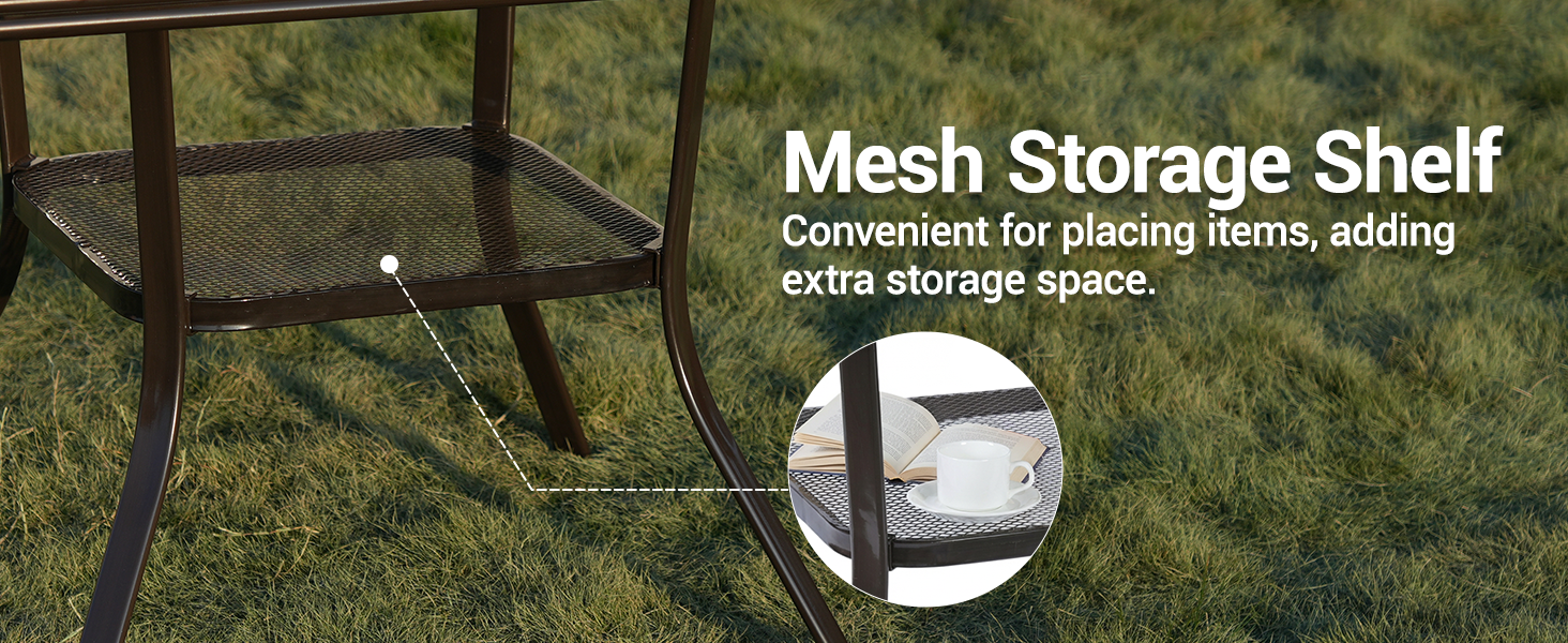 Mesh Storage Shelf
