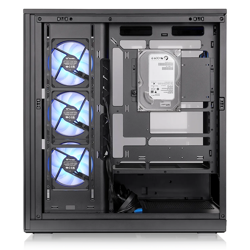 Thermaltake Stage 450 TG ARGB Mid Tower Chassis - Black