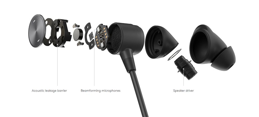 Logitech Zone Wired Earbuds Stereo Headphone