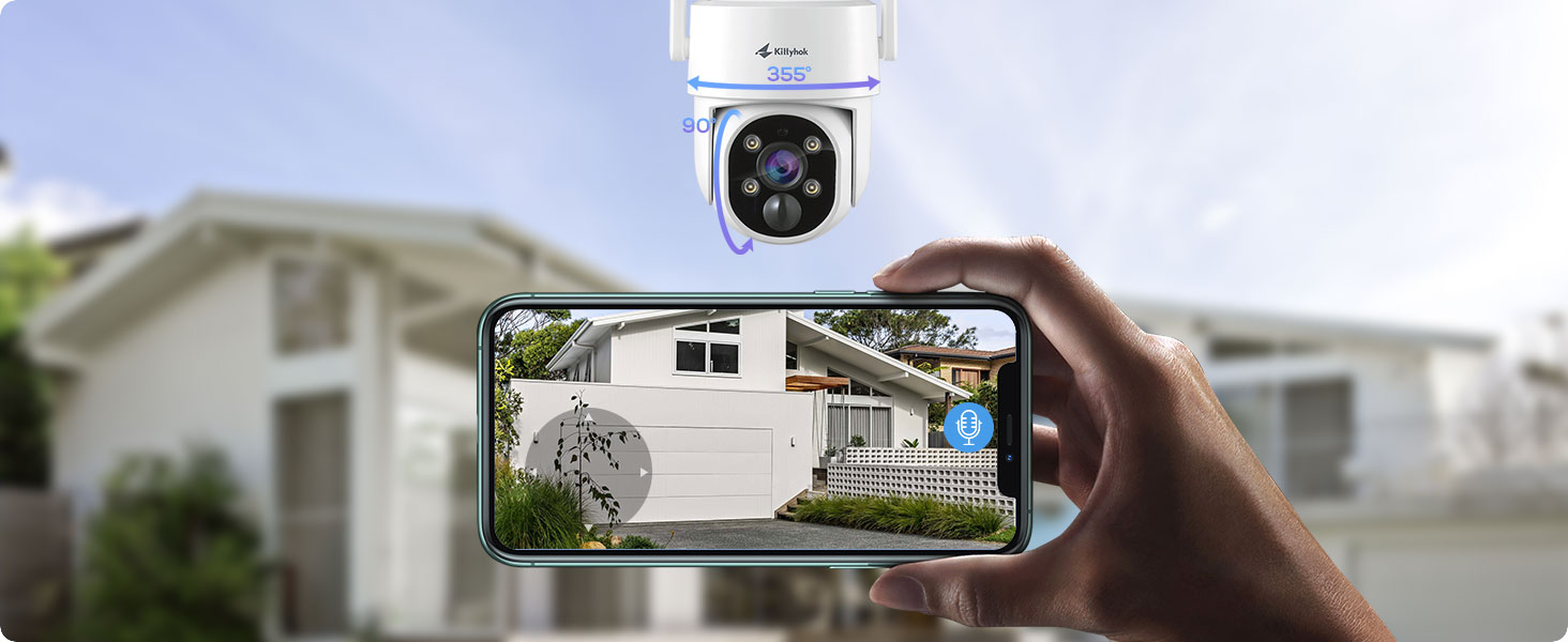 wireless PT Security Camera