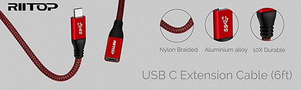 usb c extension cable 10Gbps