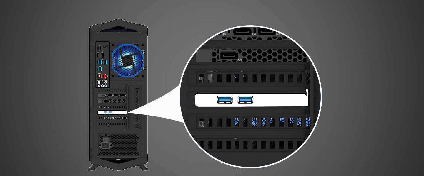 PCIe USB-A Expansion Card