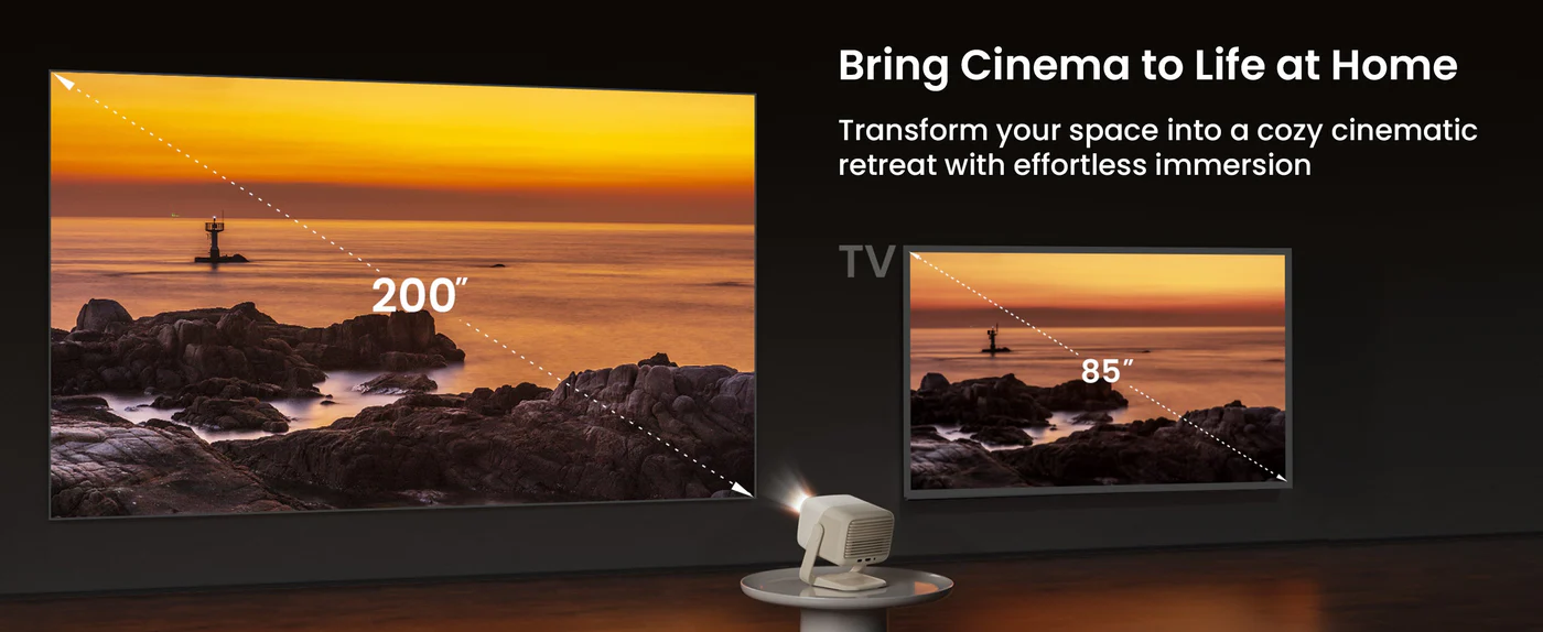 JmGO N1S Nano Mini Portable Projector