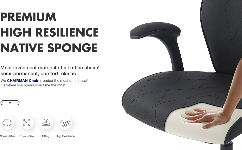 Native Foam - Drafting Chair - Office Chair - Drafting Stool