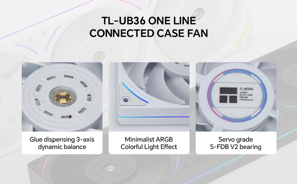 TL-UB36W pc case fan
