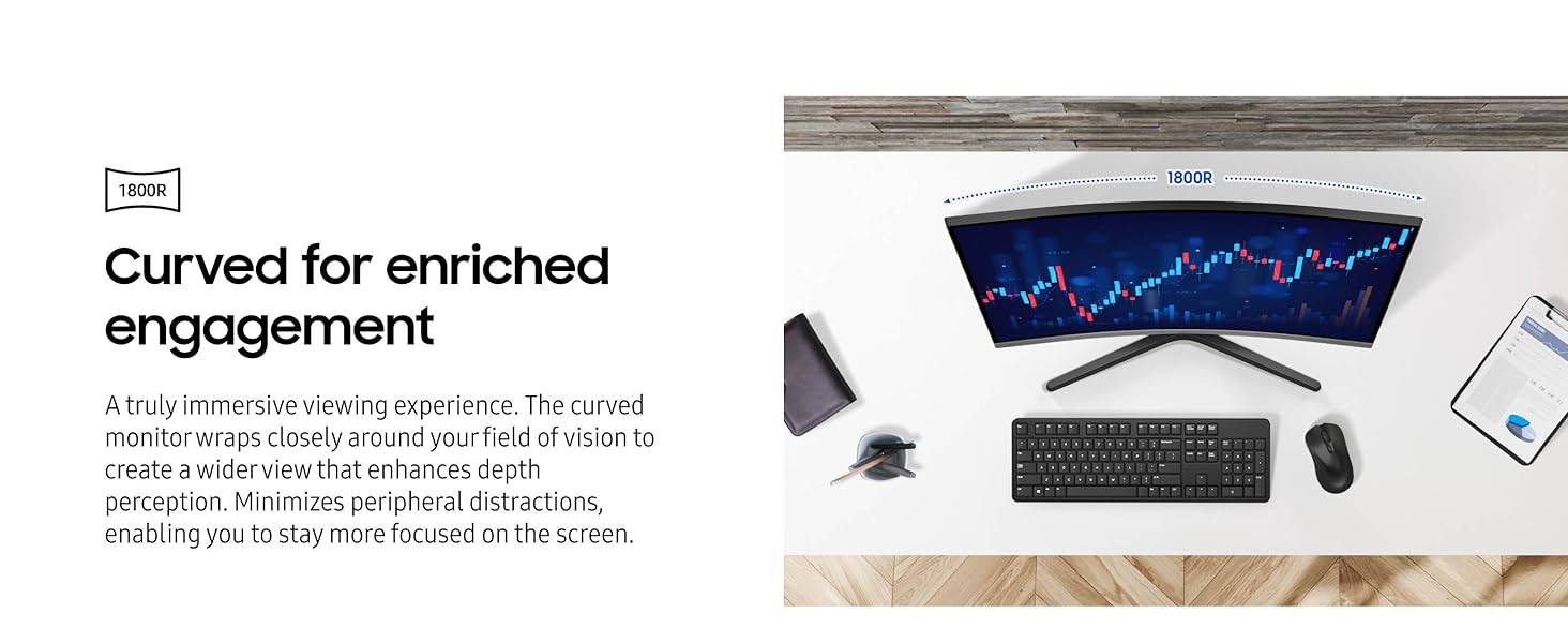 Samsung 27-inch S3 (S39GD) FHD 100Hz Curved Monitor