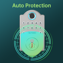 Automatic Locking Setting  Auto-lock setting helps you never worry forget locking your door, especia