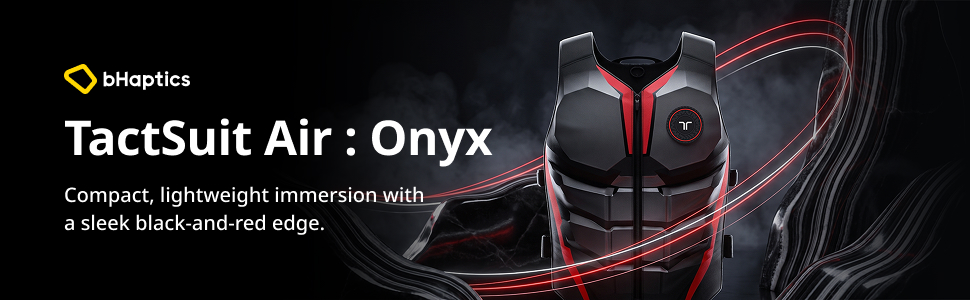 TactSuit Air : Onyx-Banner 1