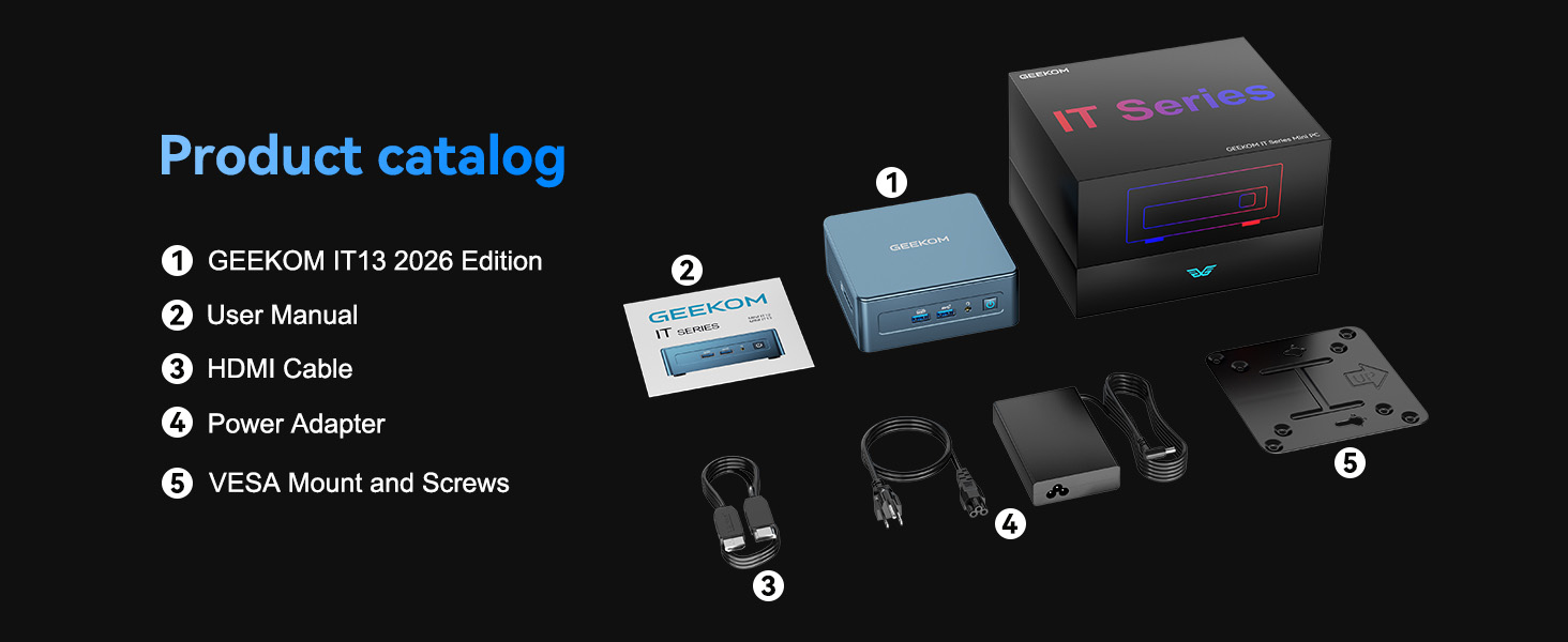 GEEKOM IT 13 Mini PC