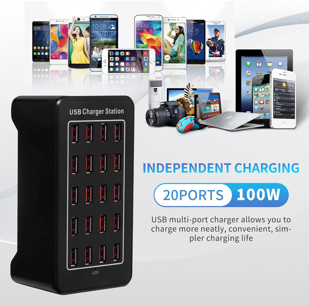 Multiple USB Charging Station