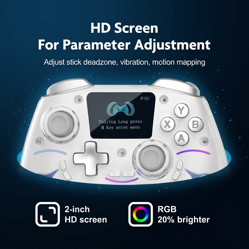 HD Screen For Parameter Adjustment