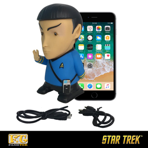 Fametek STSPK Star Trek Babblers Mr. Spock Talking Bluetooth Figure Speaker