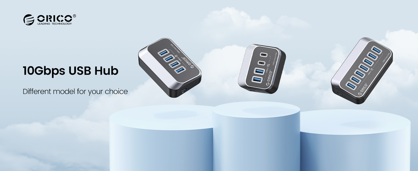 ORICO 7-Ports USB 3.2 Hub 10Gbps